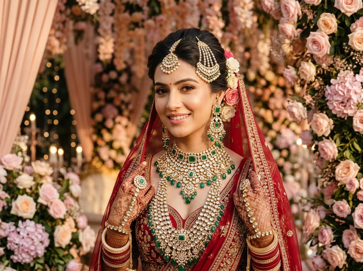 The Jewel Edit - Luxury Kundan & Emerald Jewellery