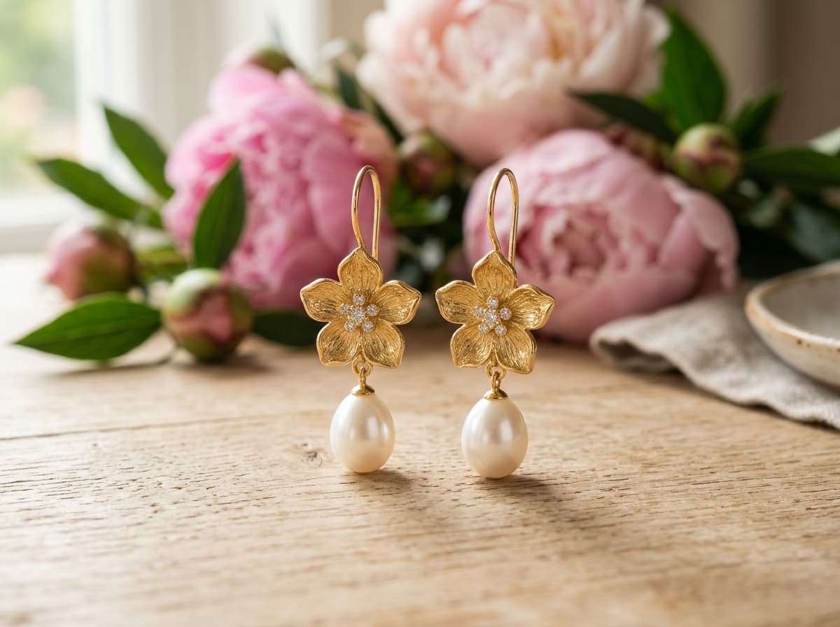 Pearl Drop Earrings